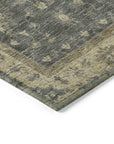 Addison Rugs Iriaris Gray Washable Indoor-Outdoor Rug