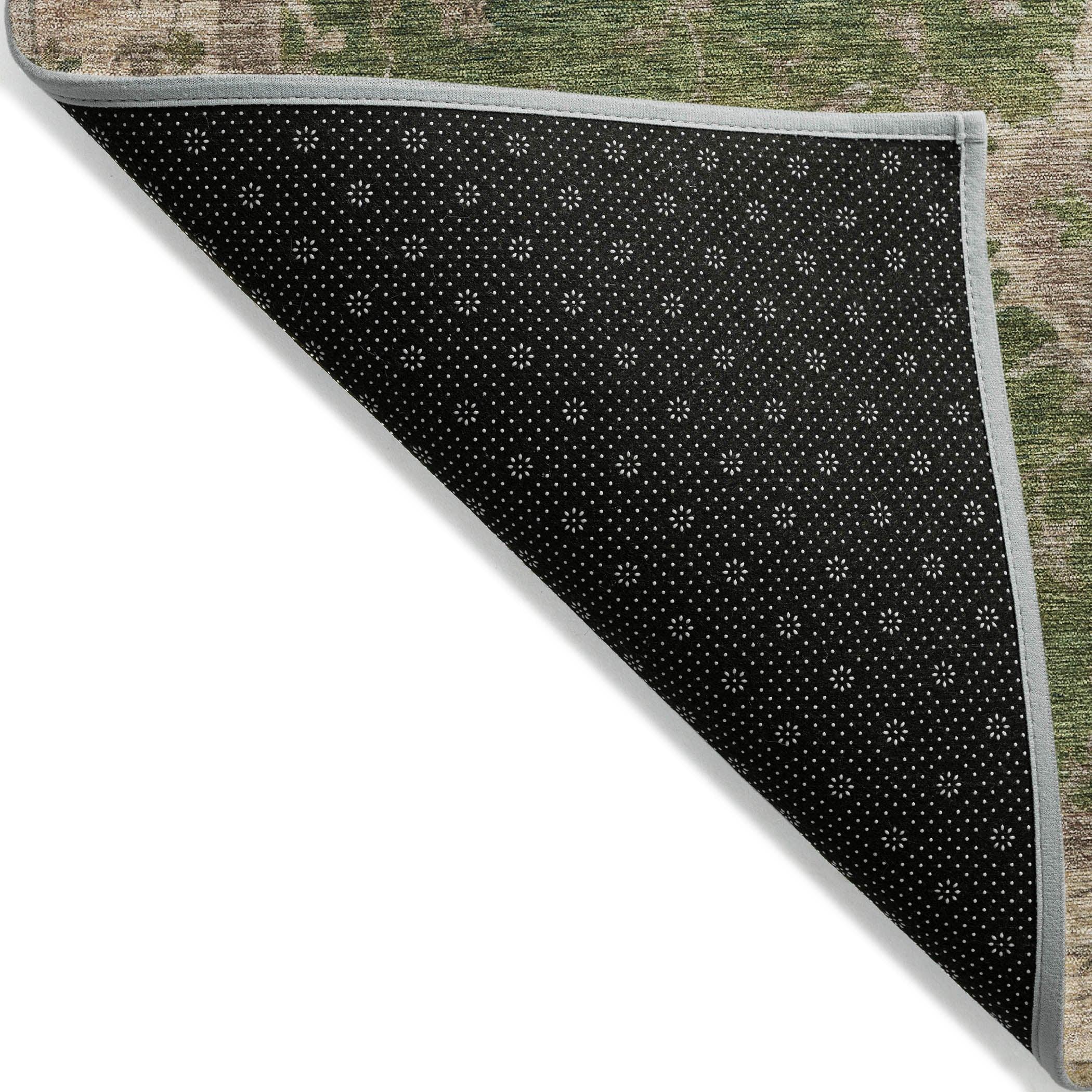 Addison Rugs Iriaris Green Washable Indoor-Outdoor Rug