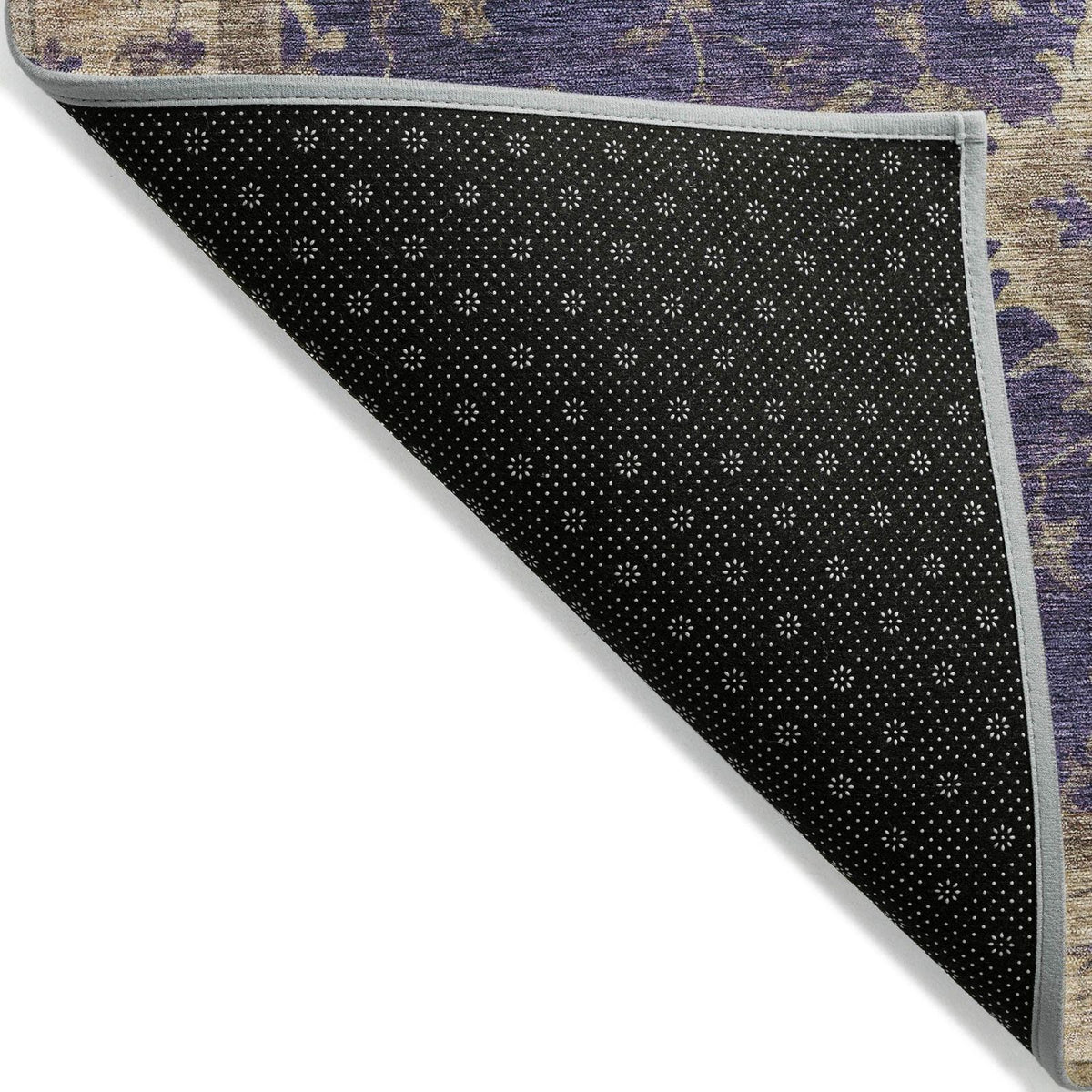 Addison Rugs Iriaris Purple Washable Indoor-Outdoor Rug