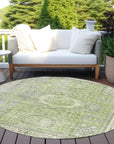 Addison Rugs Irias Aloe Washable Indoor-Outdoor Rug