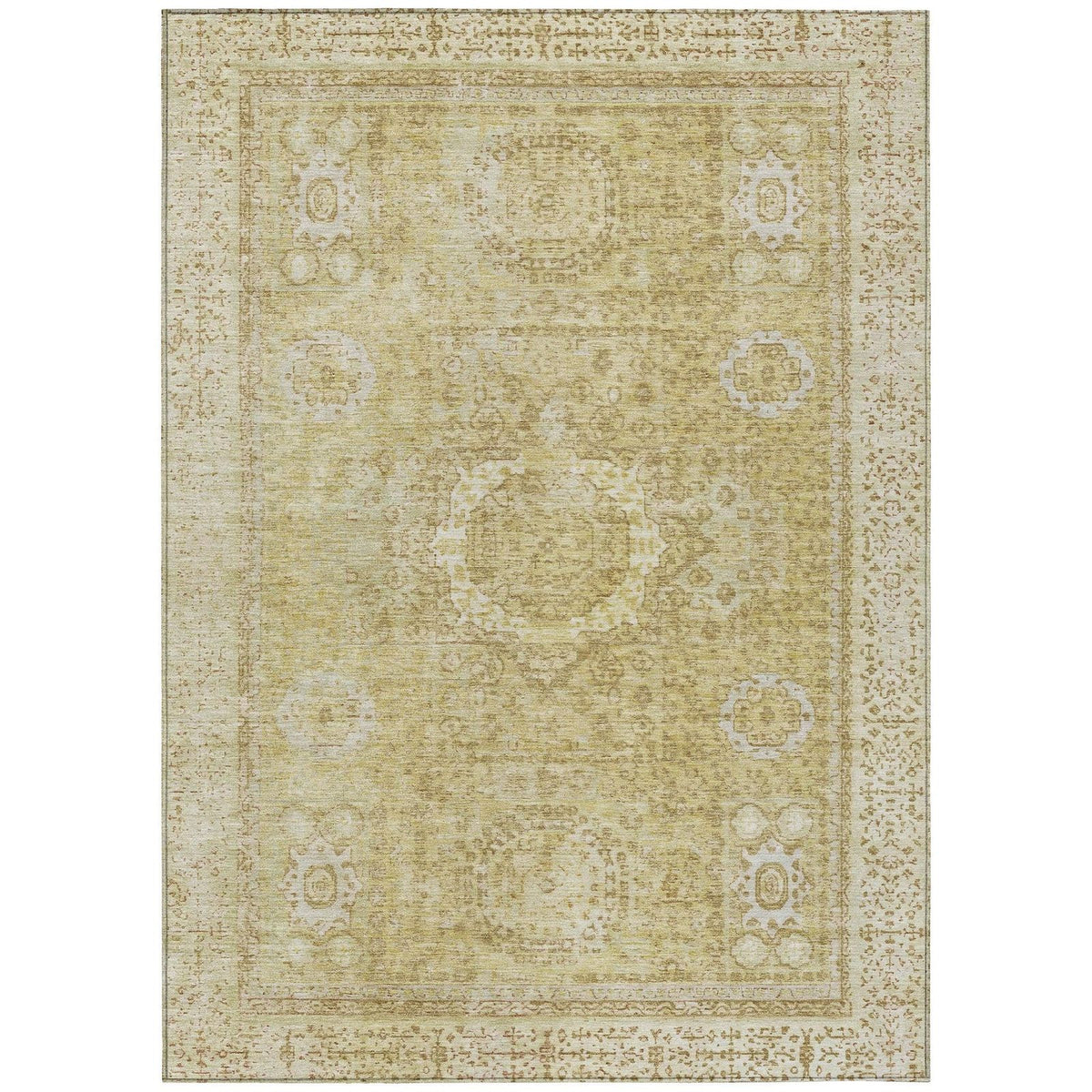 Addison Rugs Irias Beige Washable Indoor-Outdoor Rug