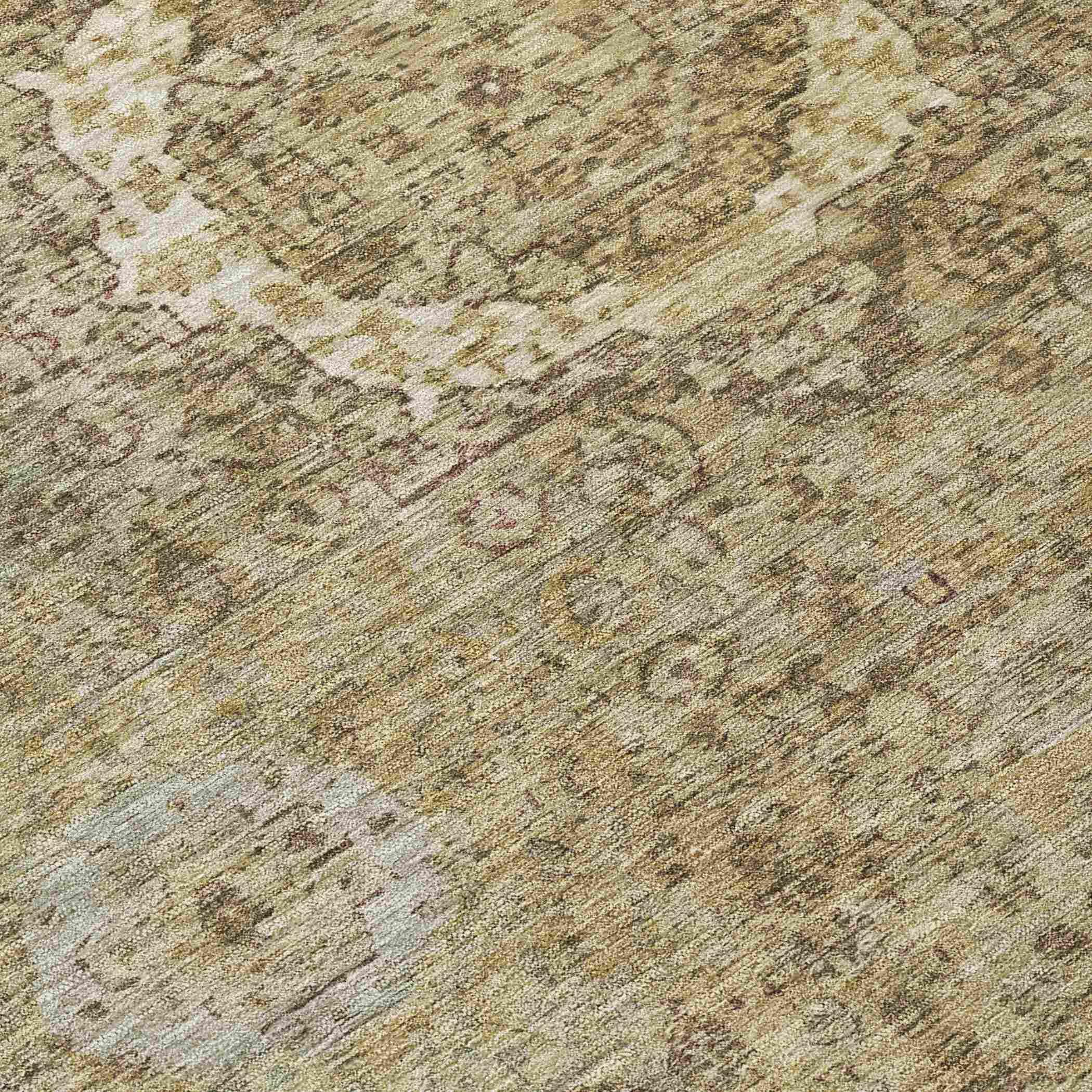 Addison Rugs Irias Brown Washable Indoor-Outdoor Rug