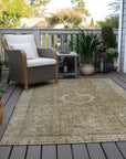 Addison Rugs Irias Brown Washable Indoor-Outdoor Rug