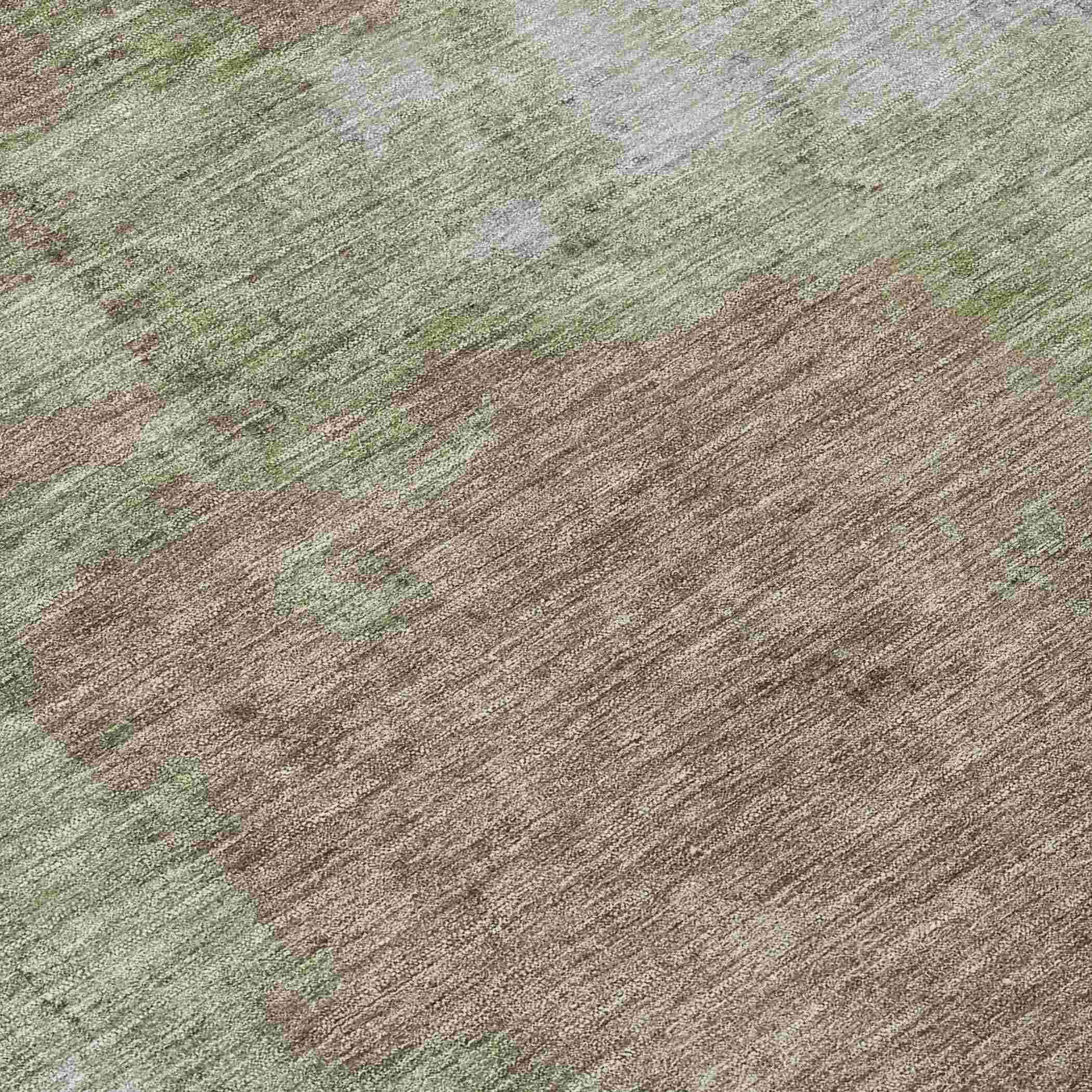 Addison Rugs Iriel Brown Washable Indoor-Outdoor Rug