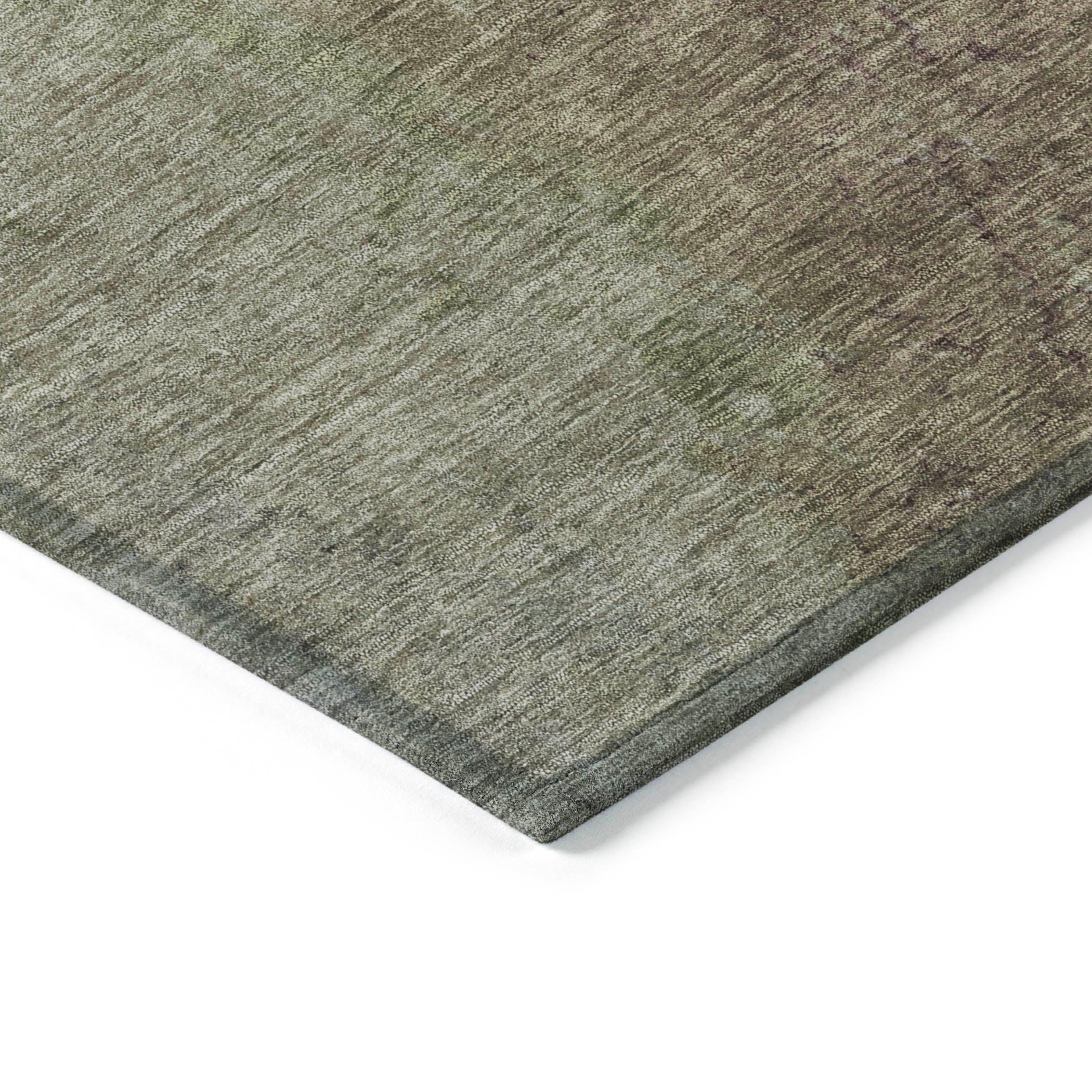 Addison Rugs Iriel Brown Washable Indoor-Outdoor Rug