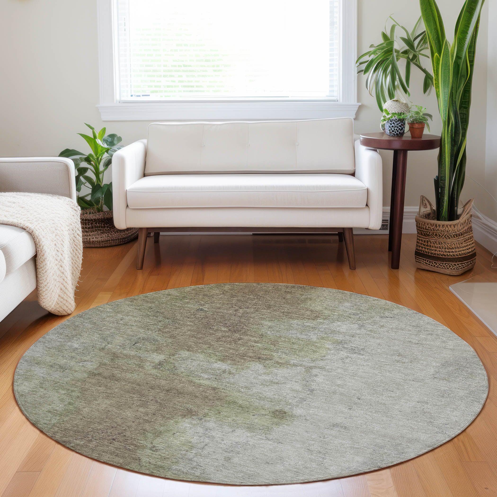 Addison Rugs Iriel Brown Washable Indoor-Outdoor Rug