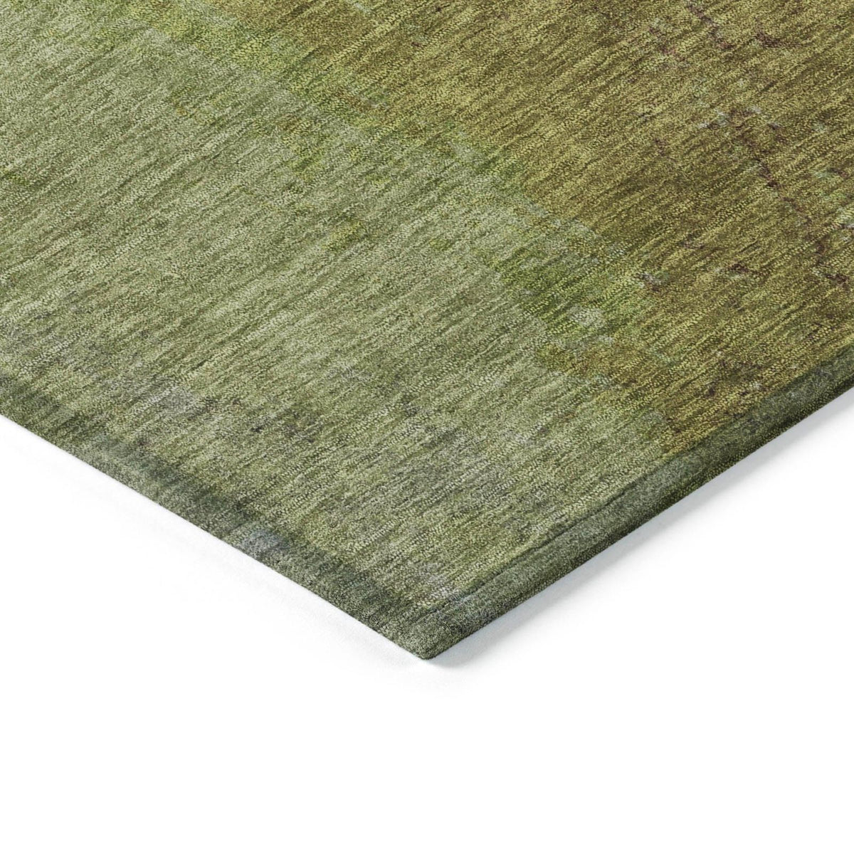 Addison Rugs Iriel Green Washable Indoor-Outdoor Rug