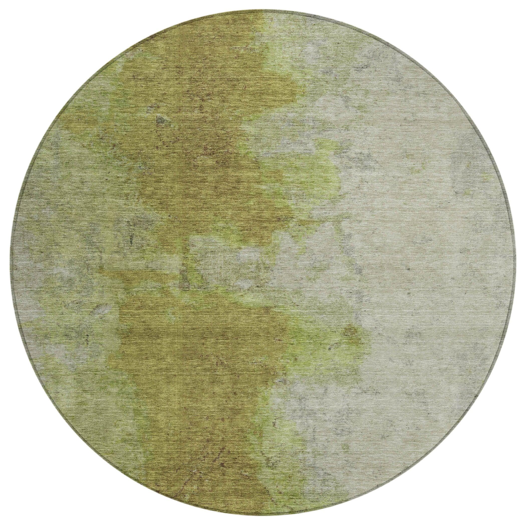 Addison Rugs Iriel Green Washable Indoor-Outdoor Rug