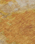 Addison Rugs Iriel Orange Washable Indoor-Outdoor Rug