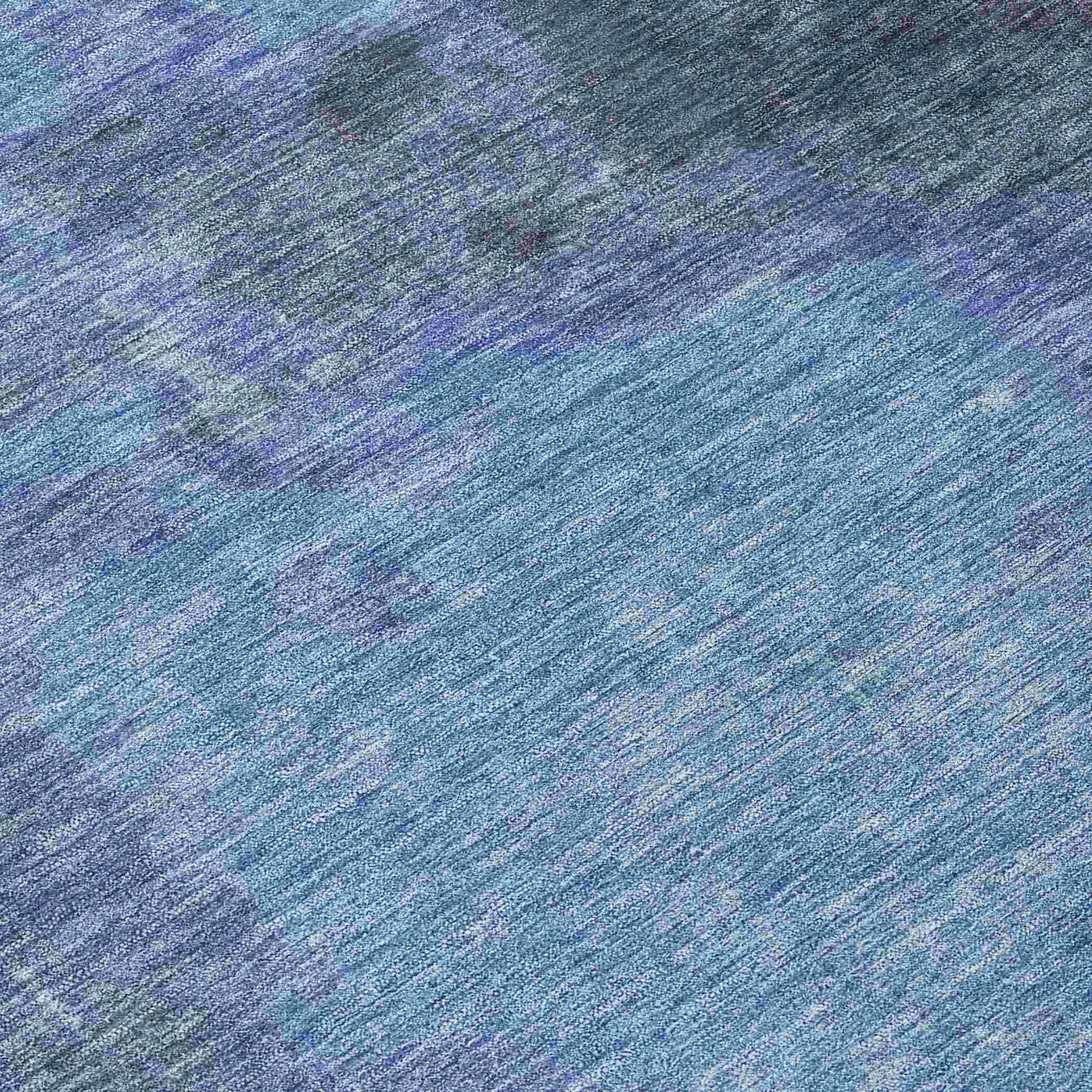 Addison Rugs Iriion Blue Washable Indoor-Outdoor Rug