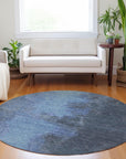 Addison Rugs Iriion Blue Washable Indoor-Outdoor Rug