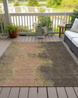 Addison Rugs Iriion Brown Washable Indoor-Outdoor Rug