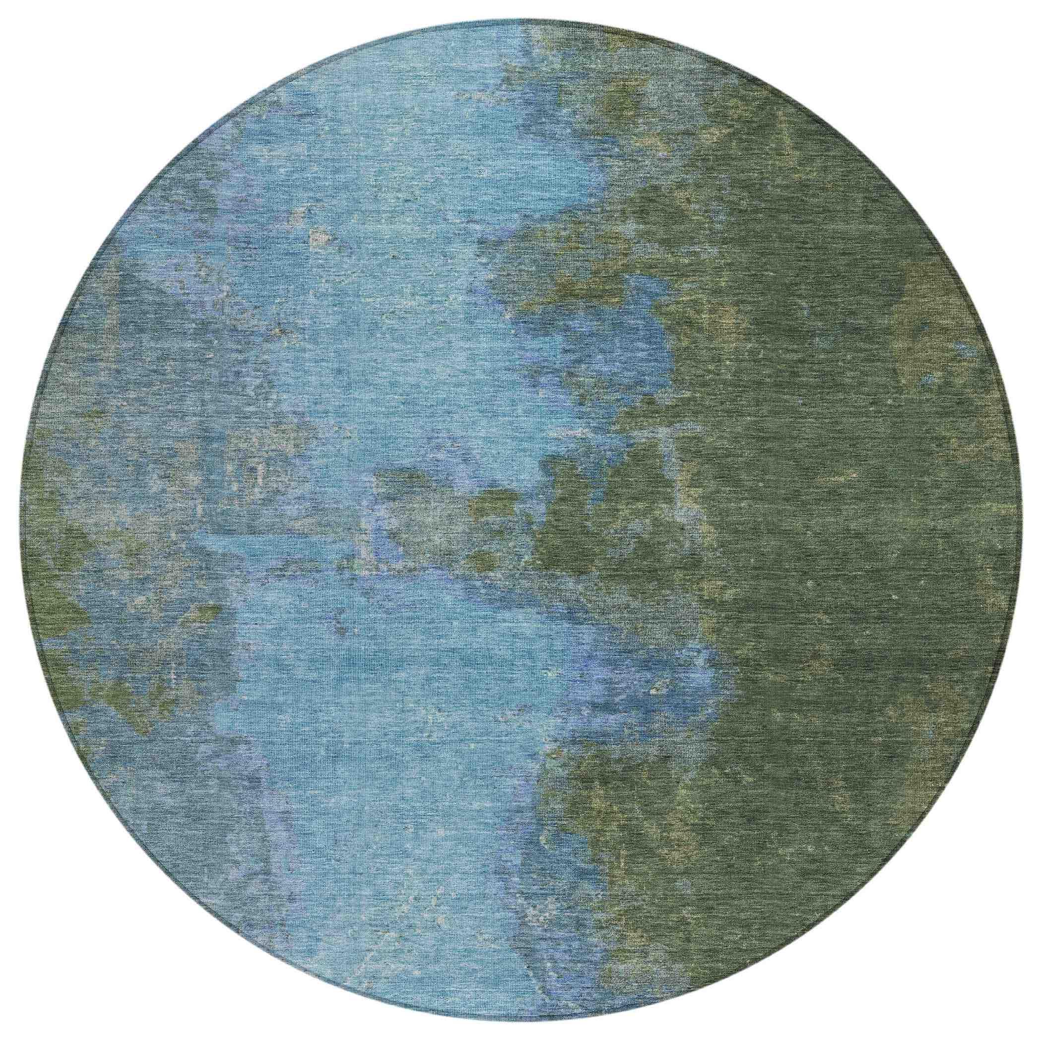 Addison Rugs Iriion Cactus Washable Indoor-Outdoor Rug