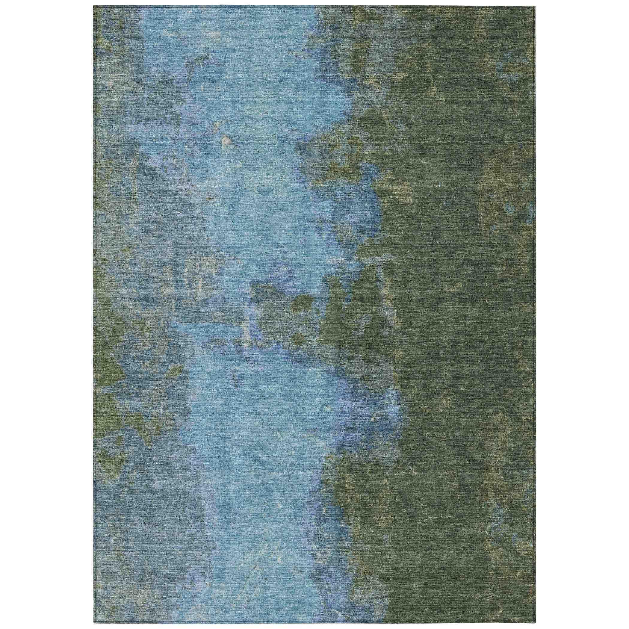 Addison Rugs Iriion Cactus Washable Indoor-Outdoor Rug