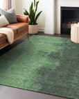 Addison Rugs Iriion Green Washable Indoor-Outdoor Rug