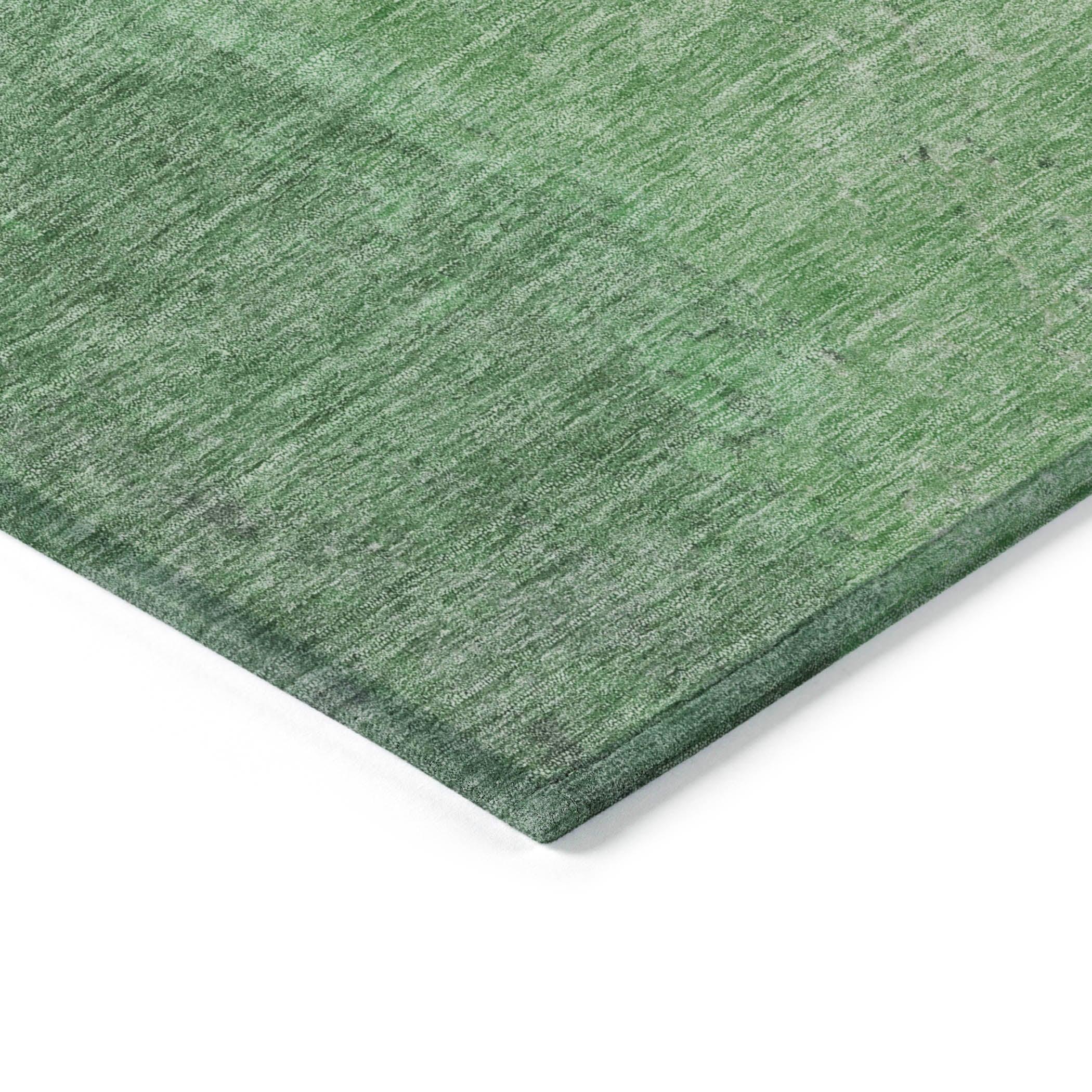 Addison Rugs Iriion Green Washable Indoor-Outdoor Rug