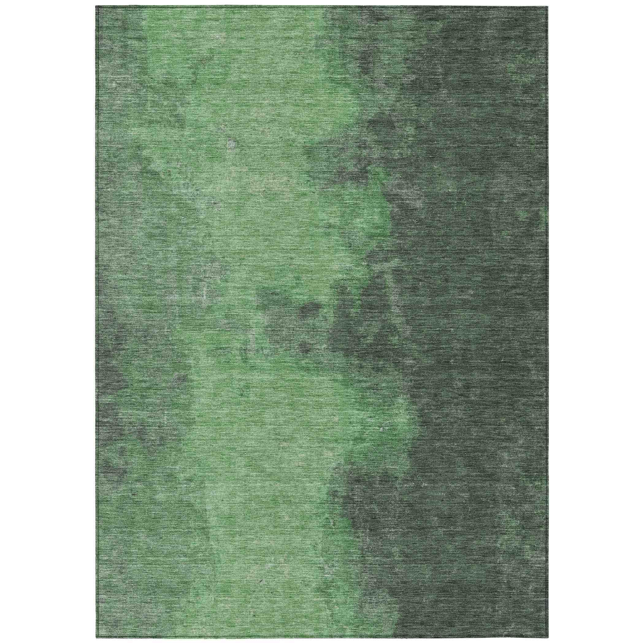 Addison Rugs Iriion Green Washable Indoor-Outdoor Rug