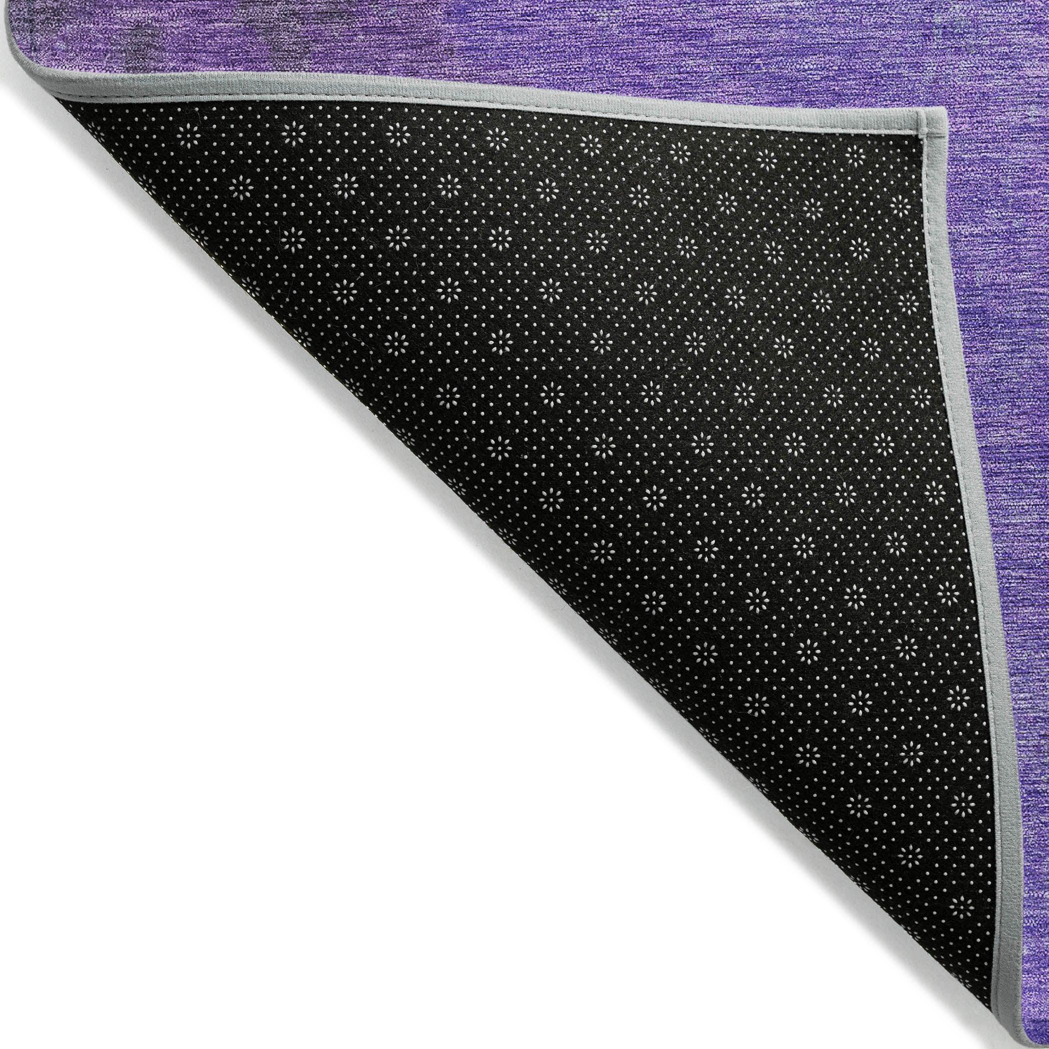 Addison Rugs Iriion Purple Washable Indoor-Outdoor Rug