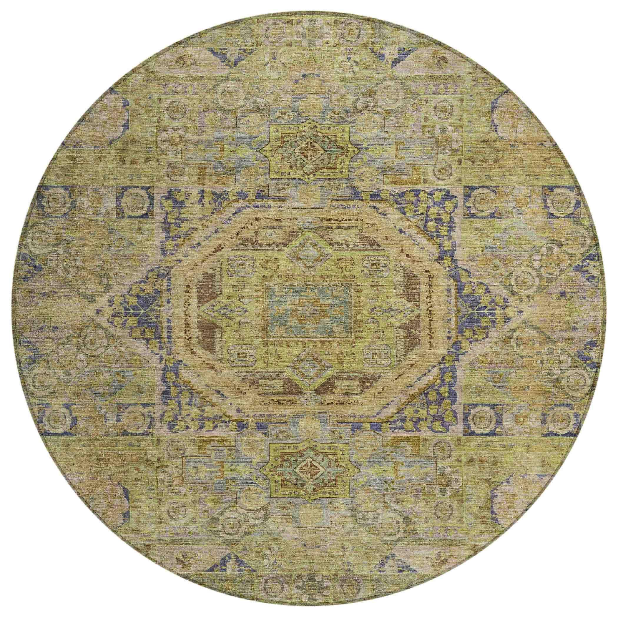 Addison Rugs Iriir Aloe Washable Indoor-Outdoor Rug