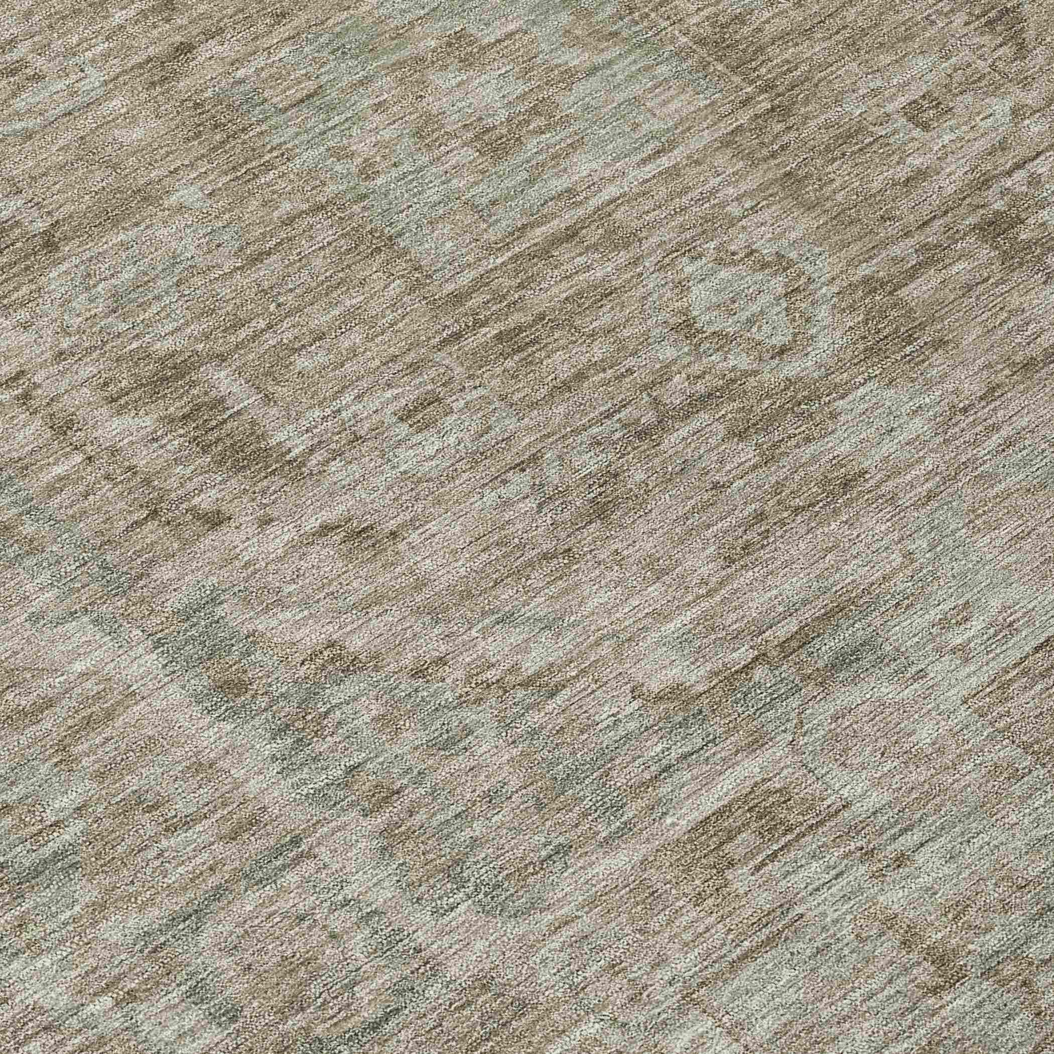 Addison Rugs Iriir Gray Washable Indoor-Outdoor Rug
