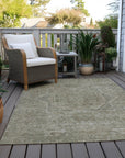 Addison Rugs Iriir Gray Washable Indoor-Outdoor Rug