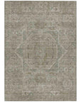 Addison Rugs Iriir Gray Washable Indoor-Outdoor Rug