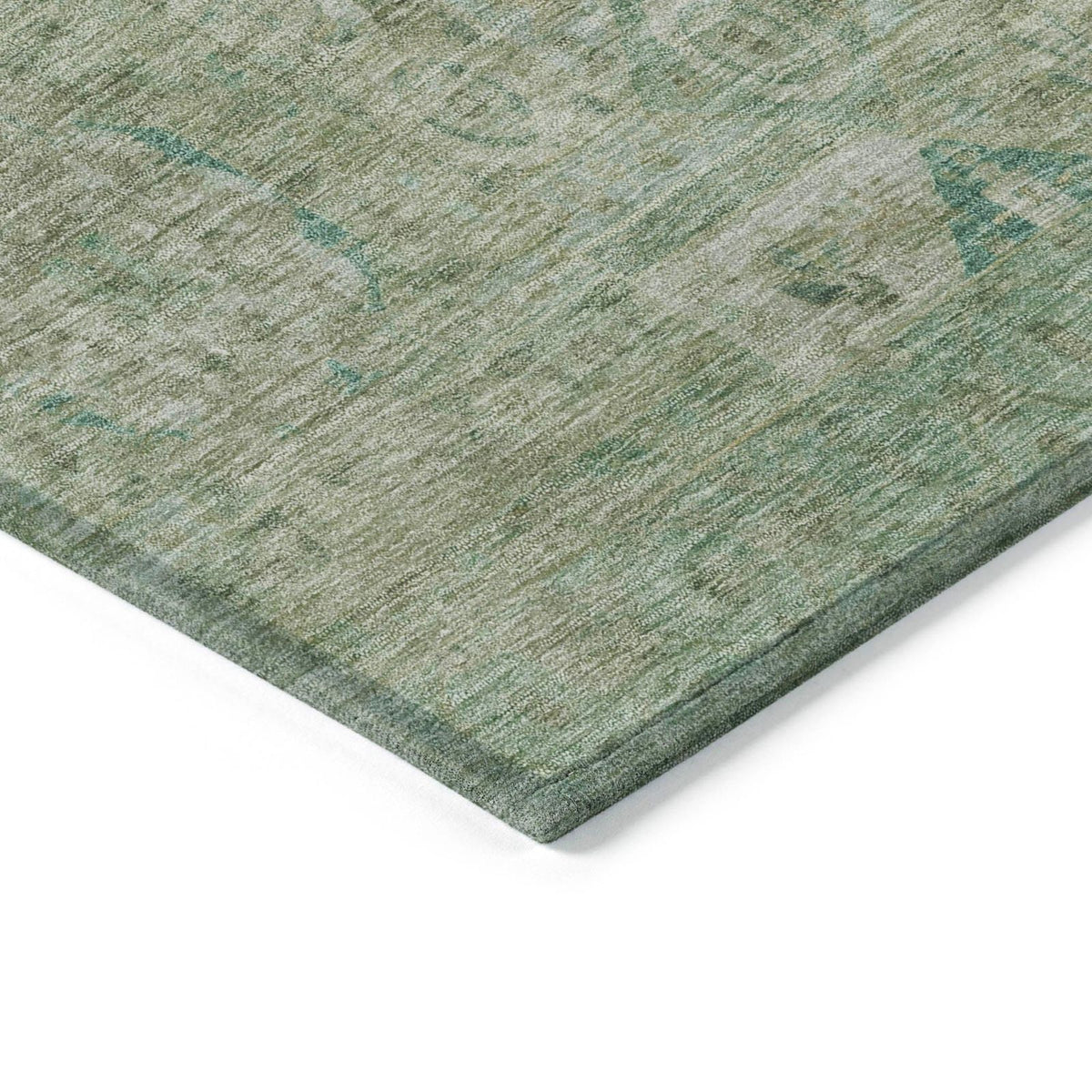 Addison Rugs Iriir Green Washable Indoor-Outdoor Rug