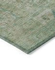 Addison Rugs Iriir Green Washable Indoor-Outdoor Rug
