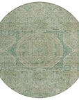 Addison Rugs Iriir Green Washable Indoor-Outdoor Rug