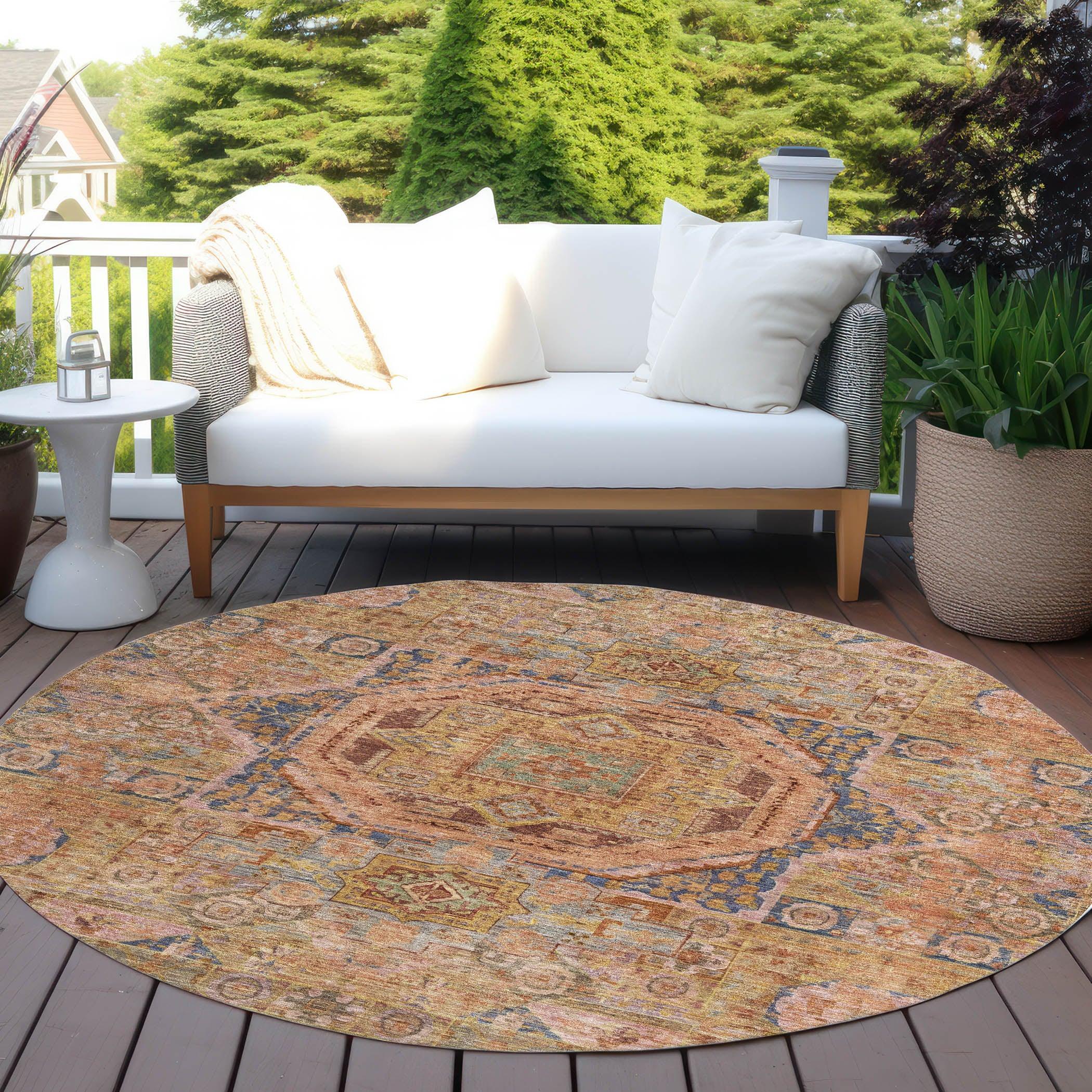 Addison Rugs Iriir Sage Washable Indoor-Outdoor Rug