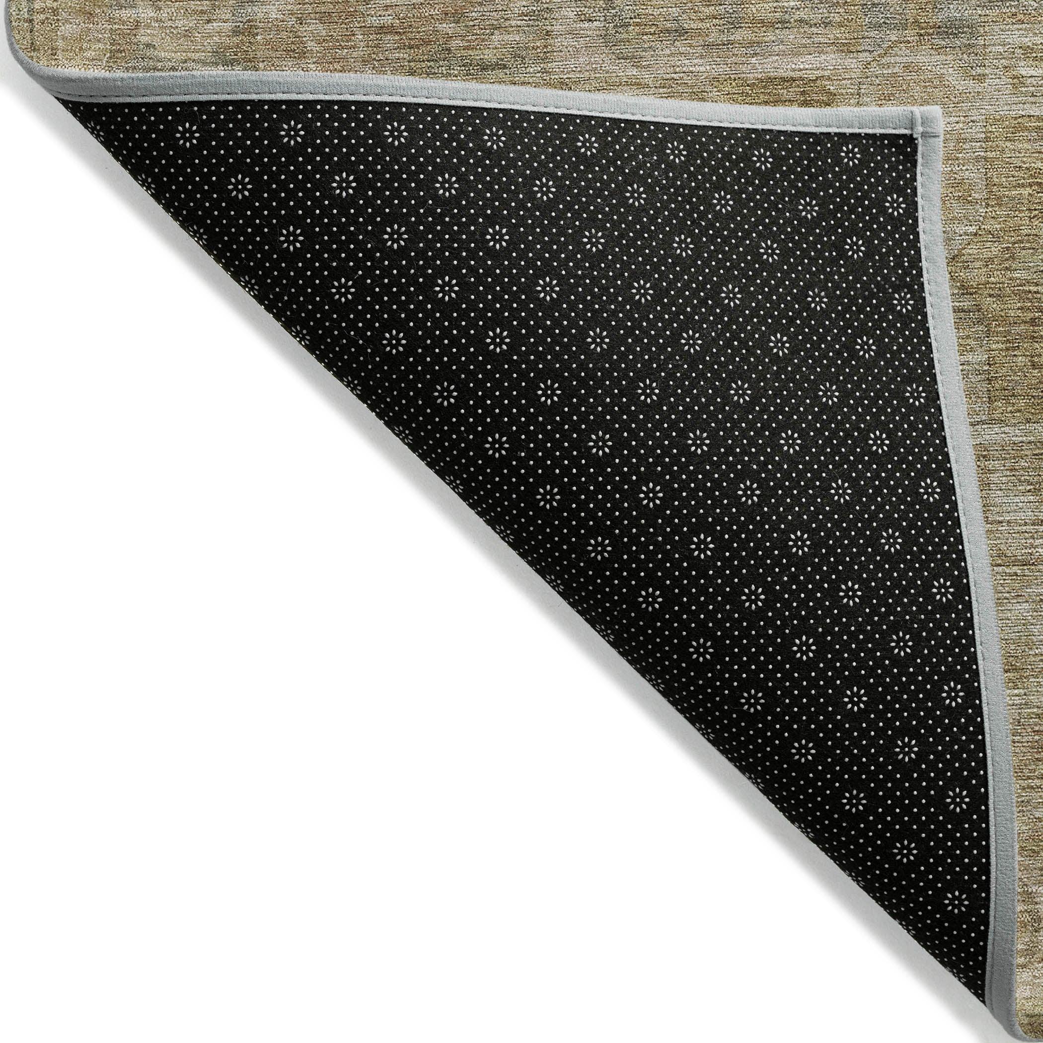 Addison Rugs Iriir Tan Washable Indoor-Outdoor Rug
