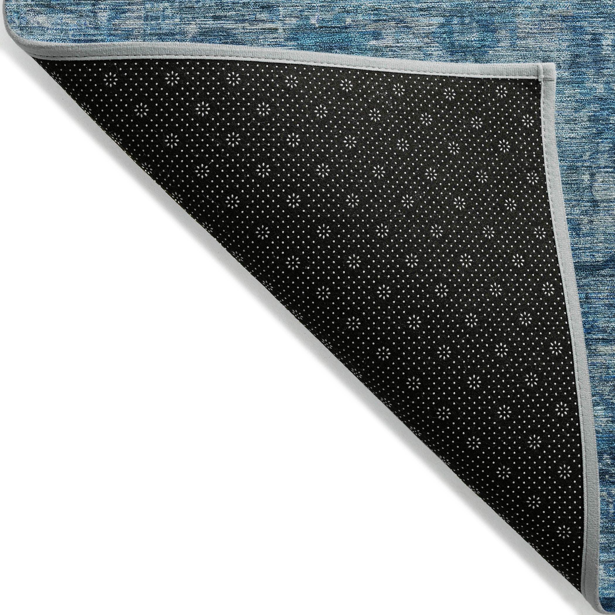 Addison Rugs Iriira Blue Washable Indoor-Outdoor Rug