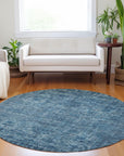 Addison Rugs Iriira Blue Washable Indoor-Outdoor Rug