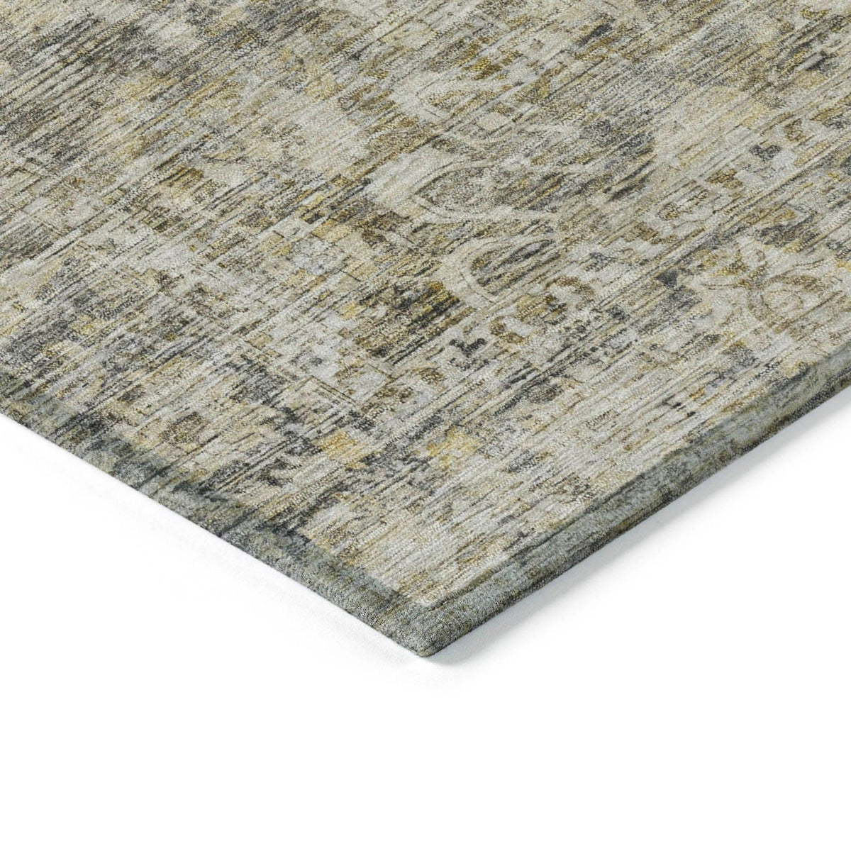Addison Rugs Iriira Gray Washable Indoor-Outdoor Rug