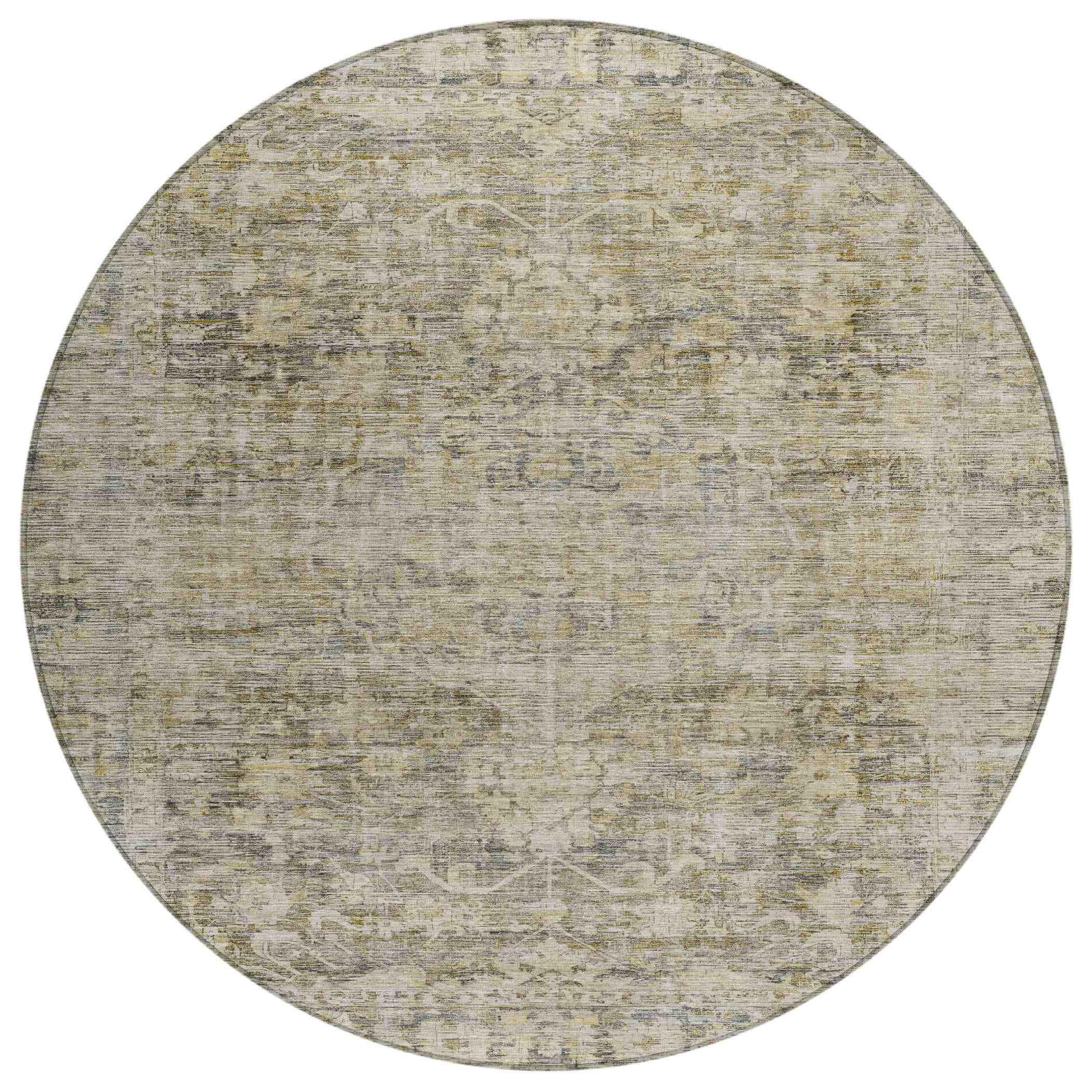 Addison Rugs Iriira Gray Washable Indoor-Outdoor Rug