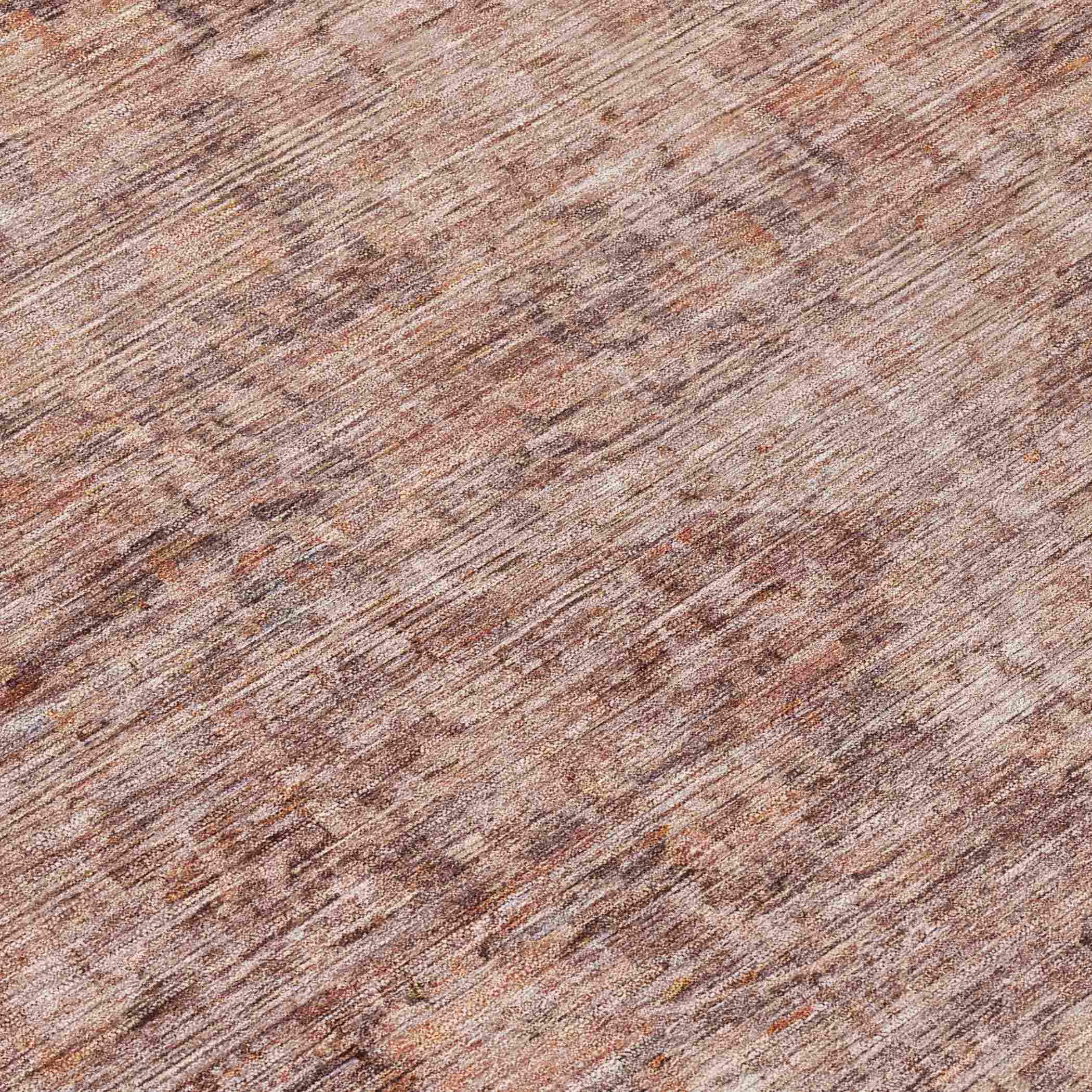 Addison Rugs Iriira Orange Washable Indoor-Outdoor Rug