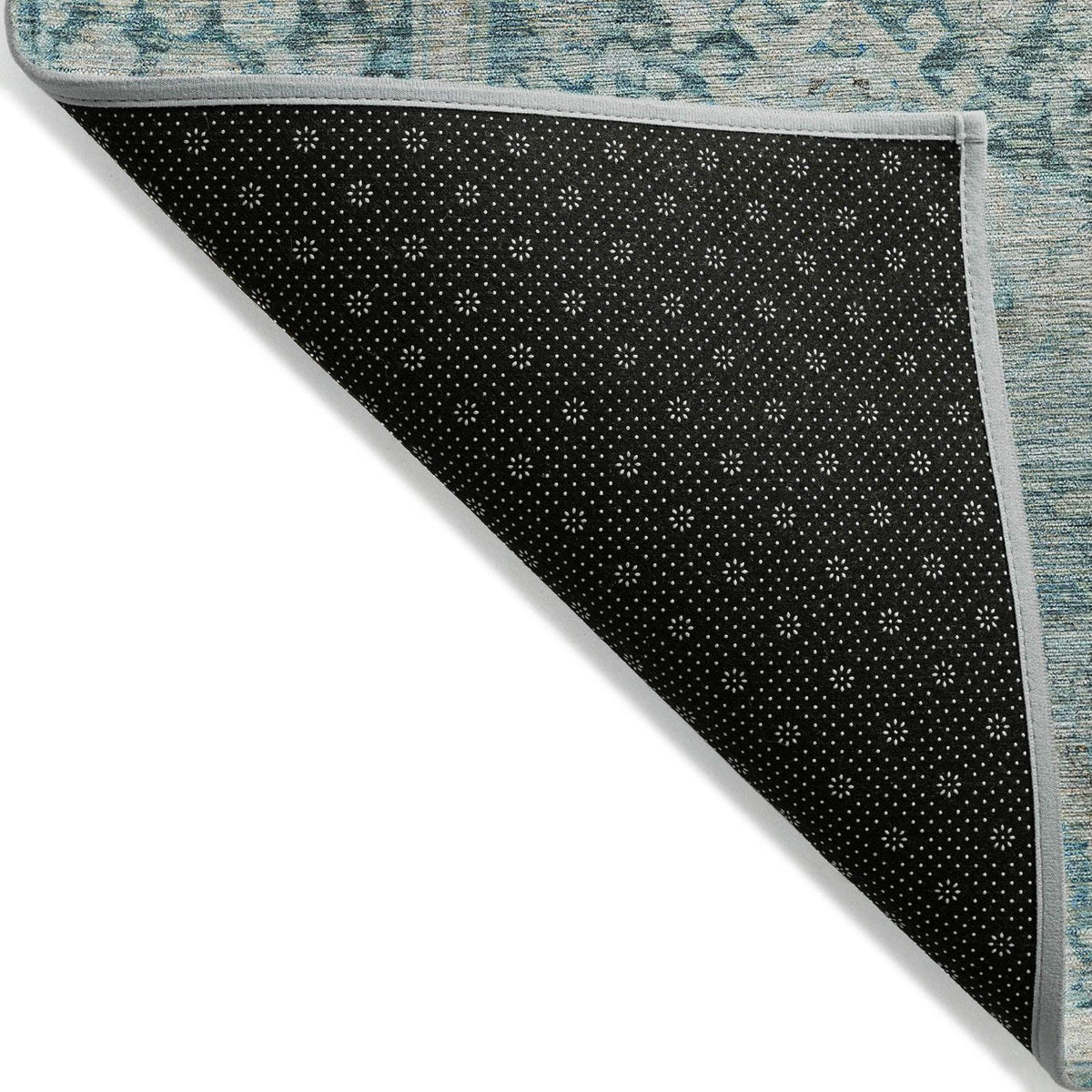 Addison Rugs Iriius Blue Washable Indoor-Outdoor Rug