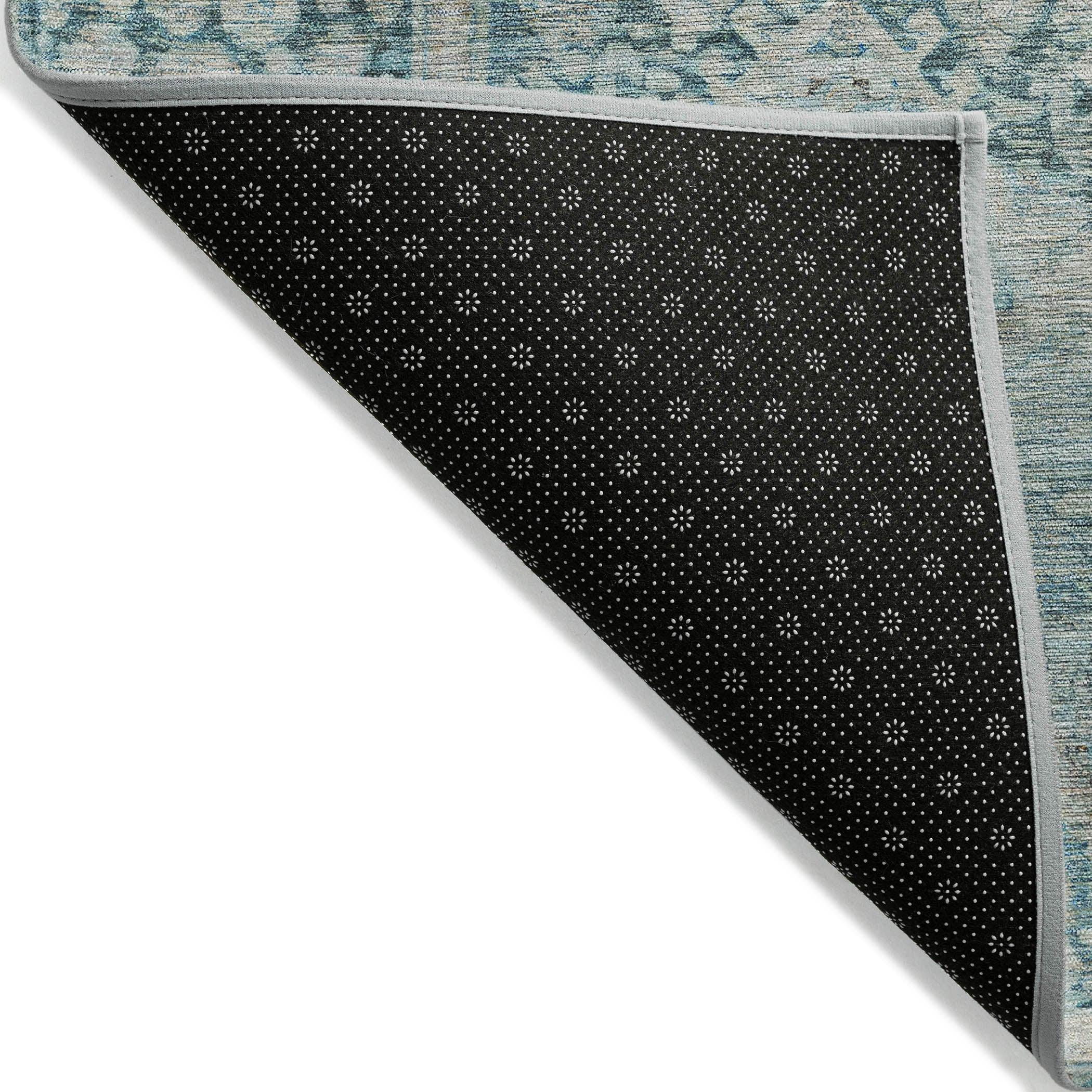 Addison Rugs Iriius Blue Washable Indoor-Outdoor Rug