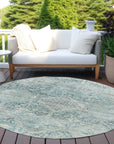 Addison Rugs Iriius Blue Washable Indoor-Outdoor Rug