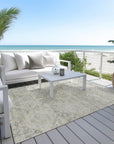 Addison Rugs Iriius Gray Washable Indoor-Outdoor Rug