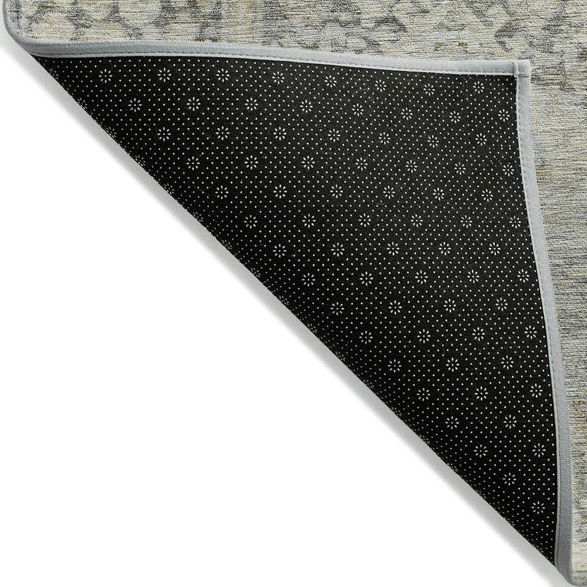 Addison Rugs Iriius Gray Washable Indoor-Outdoor Rug