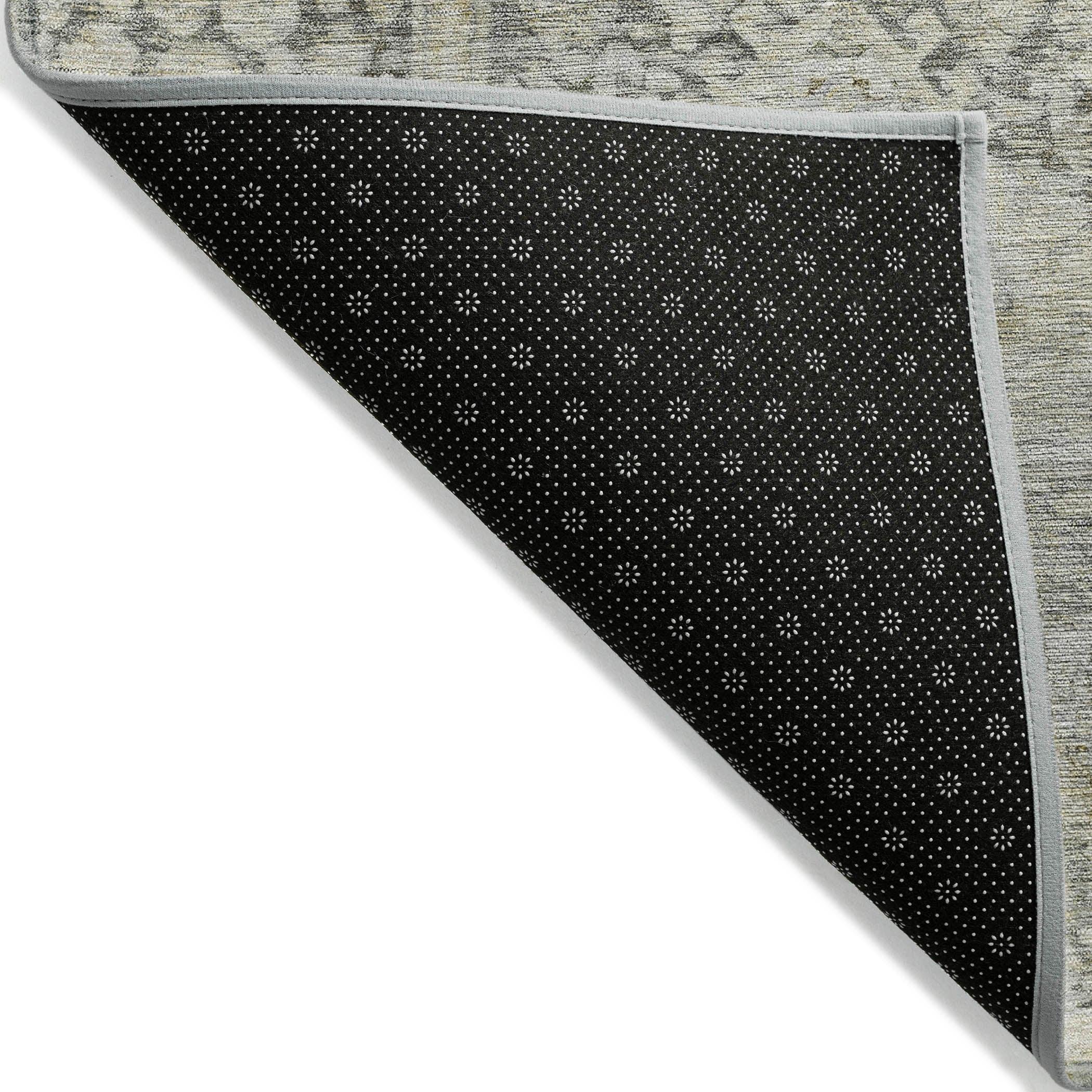 Addison Rugs Iriius Gray Washable Indoor-Outdoor Rug