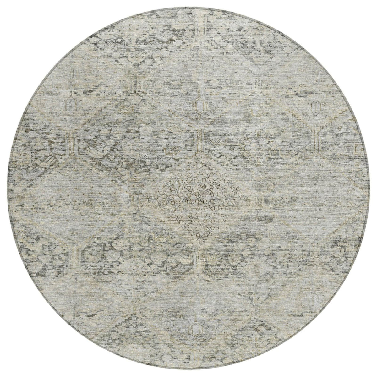 Addison Rugs Iriius Gray Washable Indoor-Outdoor Rug