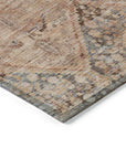 Addison Rugs Iriius Orange Washable Indoor-Outdoor Rug