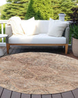 Addison Rugs Iriius Orange Washable Indoor-Outdoor Rug