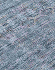 Addison Rugs Irion Blue Washable Indoor-Outdoor Rug