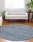 Addison Rugs Irion Blue Washable Indoor-Outdoor Rug