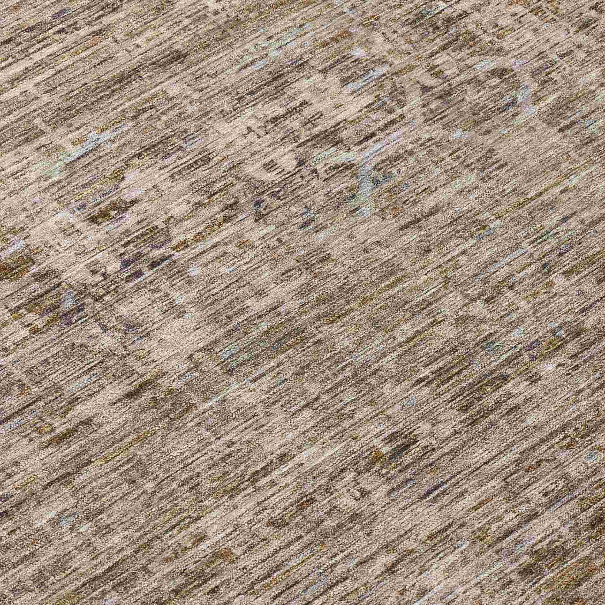Addison Rugs Irion Brown Washable Indoor-Outdoor Rug
