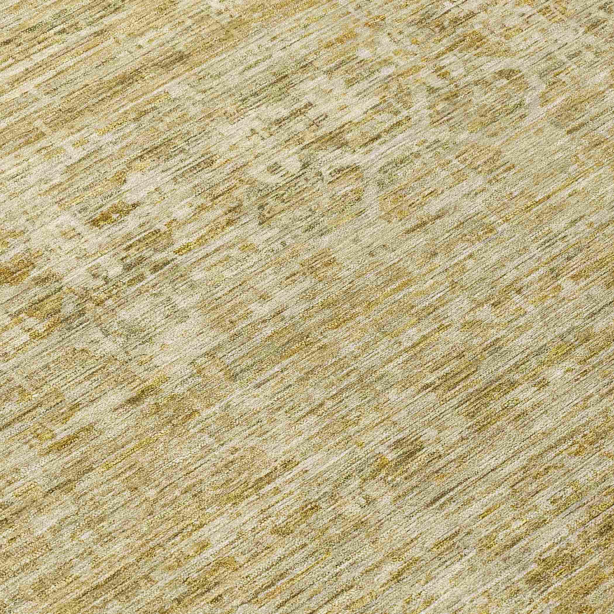 Addison Rugs Irion Gold Washable Indoor-Outdoor Rug
