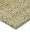 Addison Rugs Irion Gold Washable Indoor-Outdoor Rug